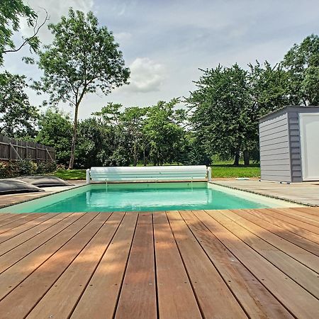 Gite, Piscine Privative Chauffee Villa Benon Exterior photo