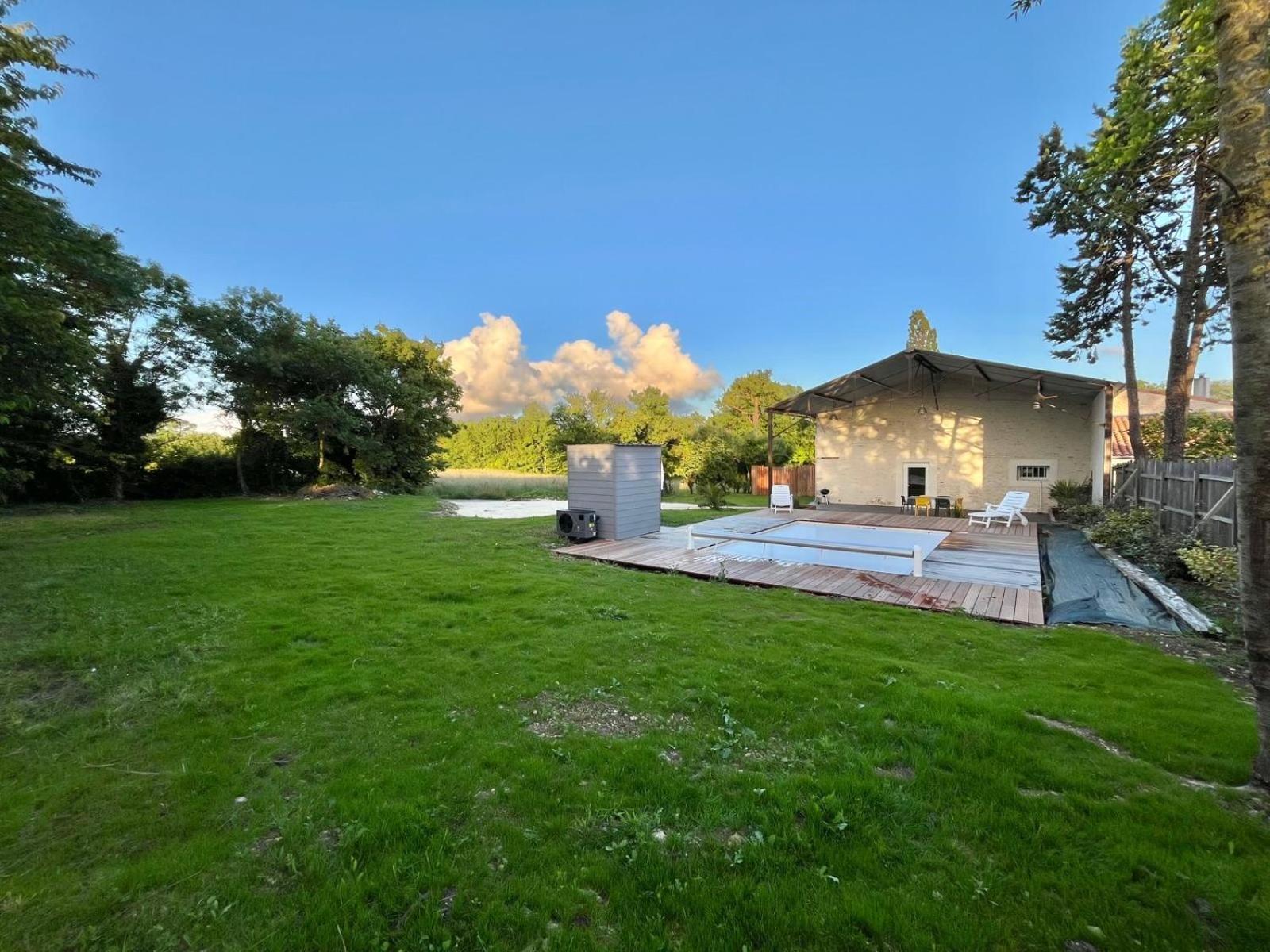 Gite, Piscine Privative Chauffee Villa Benon Exterior photo