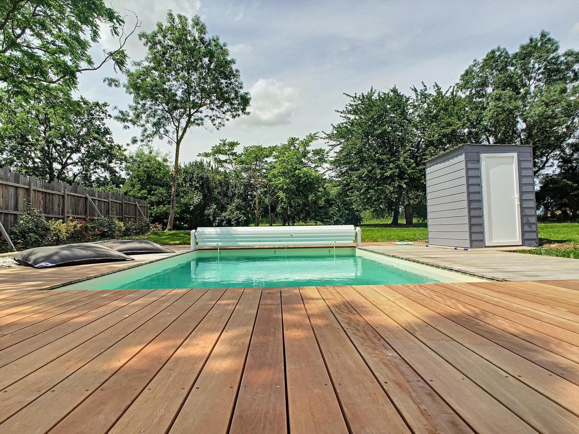 Gite, Piscine Privative Chauffee Villa Benon Exterior photo